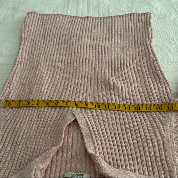 TOMMY HILFIGER KNITTED PINK SWEATER, SIZE: L - Picture 8 of 11